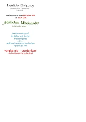 Herzliche Einladung (Bild vergr&ouml;&szlig;ern)