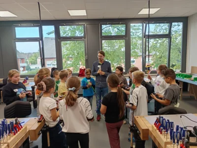 Wissenswerkstatt in Vechta Klassen 4a und 4b