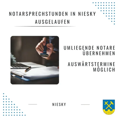 Notarsprechstunde in Niesky ausgelaufen (Bild vergr&ouml;&szlig;ern)