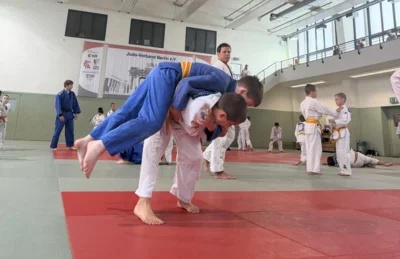 Talente-Boys beim Judo-Verband Berlin (Bild vergr&ouml;&szlig;ern)