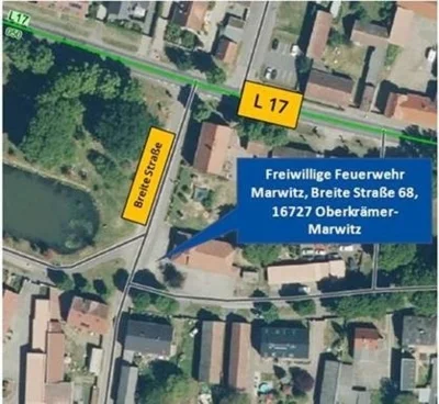 Feierliche Verkehrsfreigabe der Landesstraße L 17 Ortsdurchfahrt Marwitz