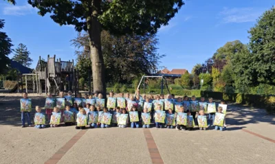 ... tolle Kunstmappen und Tuschkästen