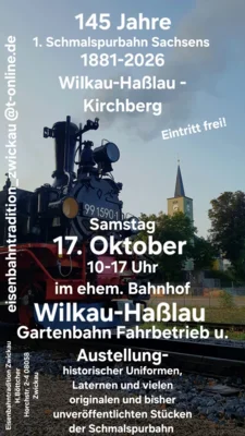 Ausstellung im Alten Bahnhof öffnet anlässlich Jubiläum (Bild vergr&ouml;&szlig;ern)