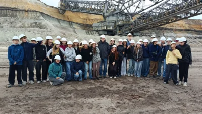 Exkursion in den Braunkohletagebau