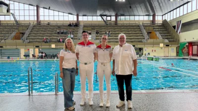 Wasserball: &#xD83CDF1F Daniel Waas leitete das Finale um den Deutschen Wasserball-Supercup der Frauen! &#xD83EDD3D‍♀️&#xD83CDDE9&#xD83CDDEA