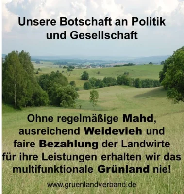 Plakat Grünlandverband (Bild vergr&ouml;&szlig;ern)