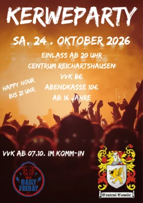 Kerweparty am 25.10.2026 (Bild vergr&ouml;&szlig;ern)