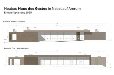 Diverse Ausschreibungen für Neubau Haus des Gastes in Nebel