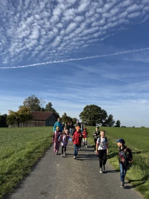 Malerischer Wandertag