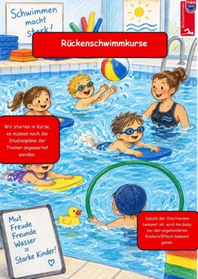 Rückenschwimmkurse starten in Kürze! (Bild vergr&ouml;&szlig;ern)