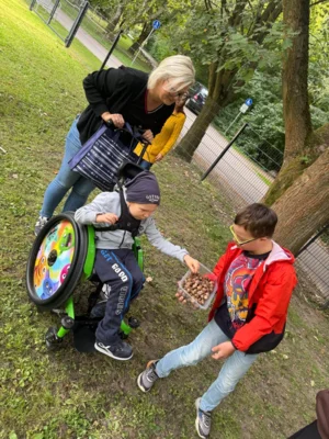 Klasse 7/8 zu Besuch im Grünen Klassenzimmer in Senftenberg