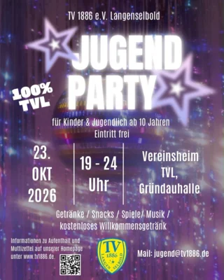 Jugendparty beim TVL (Bild vergr&ouml;&szlig;ern)