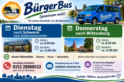 Bürgerbus-Zwei Fahrten (Bild vergr&ouml;&szlig;ern)