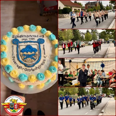 30 Jahre Spielmannszug der Feuerwehr Großschönau (Bild vergr&ouml;&szlig;ern)