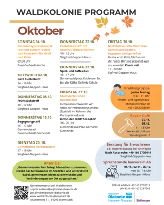 Oktober Programm