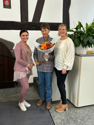 40 Jahre im öffentlichen Dienst: Gemeinde Rockenberg gratuliert Thomas Hampel (Bild vergr&ouml;&szlig;ern)