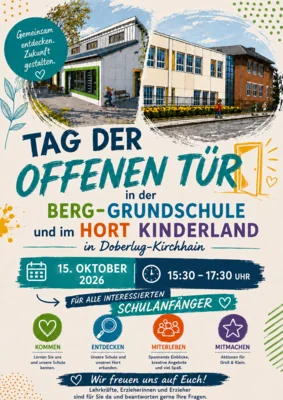 Tag der offenen Tür an der Berg- Grundschule und im Hort Kinderland (Bild vergr&ouml;&szlig;ern)