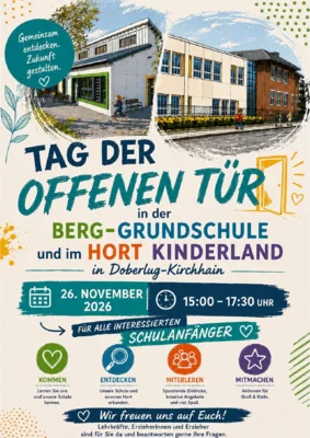 Tag der offenen Tür an der Berg- Grundschule und im Hort Kinderland
