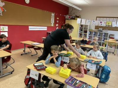 Bio Brotbox für die erste Klasse