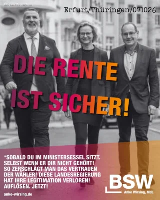 Meldung: Die Rente ist sicher?