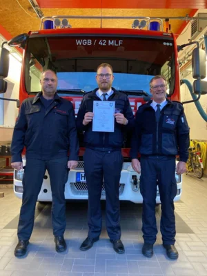 Führungswechsel in der Löscheinheit Tüschenbroich (Bild vergr&ouml;&szlig;ern)