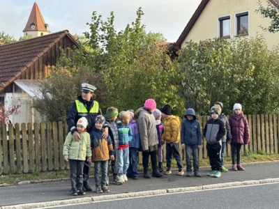 Schulwegtraining mit Frau Weiß