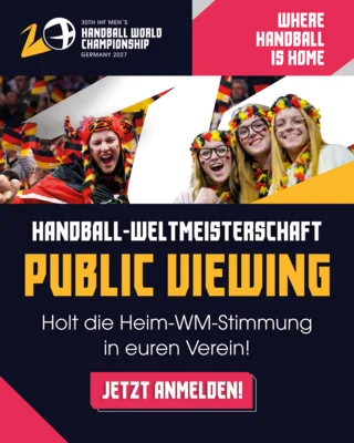 Public Viewing zur Handball-Weltmeisterschaft 2027 (Bild vergr&ouml;&szlig;ern)