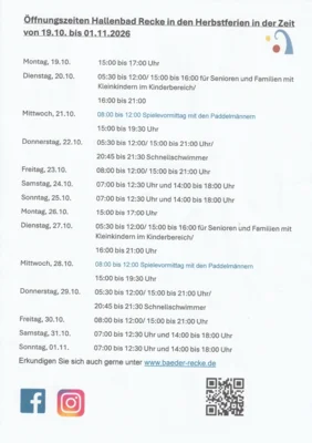 Öffnungszeiten Herbstferien 2026 (Bild vergr&ouml;&szlig;ern)