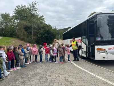 Schulbustraining für Erstklässler