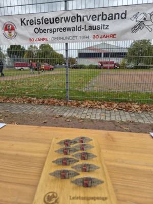 Leistungsspange der Deutschen Jugendfeuerwehr in Schipkau