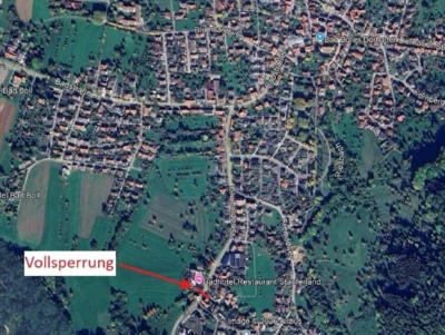 Vollsperrung der Gruibinger Straße