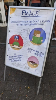 Finale des Vorlesewettbewerbs