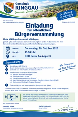 Einladung zur öffentlichen Bürgerversammlung 29.10.2026 (Bild vergr&ouml;&szlig;ern)