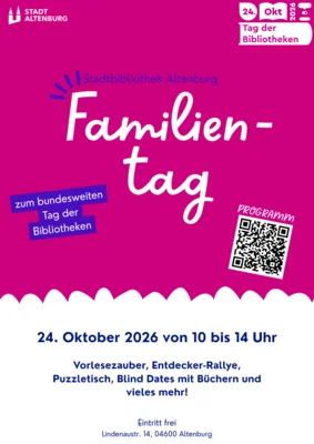 Familientag in der Stadtbibliothek: Entdecker-Rallye und Vorleseangebote (Bild vergr&ouml;&szlig;ern)