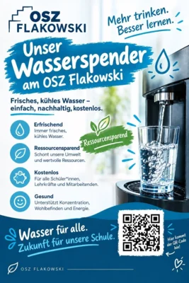 Meldung: Unterstütztung für den Wasserspender