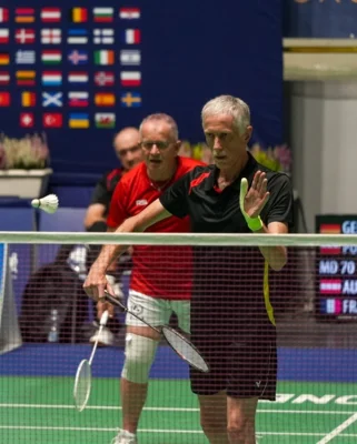 DJK-Spieler bei Badminton Senioren-EM in Cagliari auf Sardinien