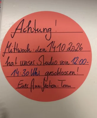 Achtung: Mittwoch, 14.10.2026 von 12:00 - 14:30 Uhr geschlossen! (Bild vergr&ouml;&szlig;ern)