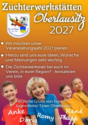 Züchterwerkstätten 2027