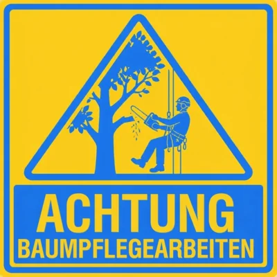 Baumpflegearbeiten im Wohngebiet Alma (Bild vergr&ouml;&szlig;ern)