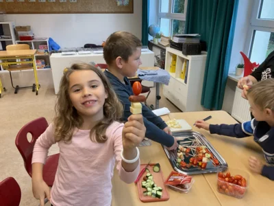 Erstes Schulfrühstück 26/27