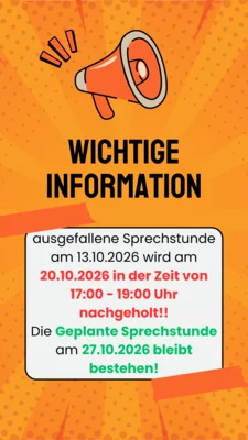 Neuer Termin für die Bürgermeistersprechstunde