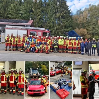 Inspektionen unserer beider Feuerwehren