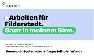 Stellenausschreibung: feuerwehrtechnische*r Angestellte*r (m/w/d)