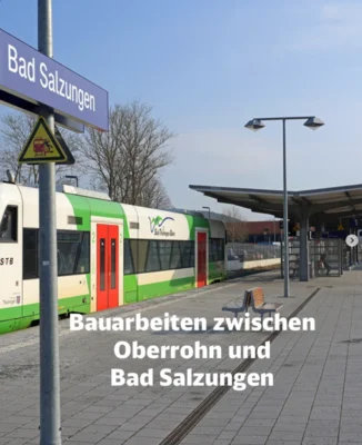 Neue Gleise für die Strecke zwischen Oberrohn und Bad Salzungen