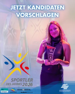 Landessportbund startet Sportlerwahl 2026- Jetzt Kandidaten vorschlagen (Bild vergr&ouml;&szlig;ern)