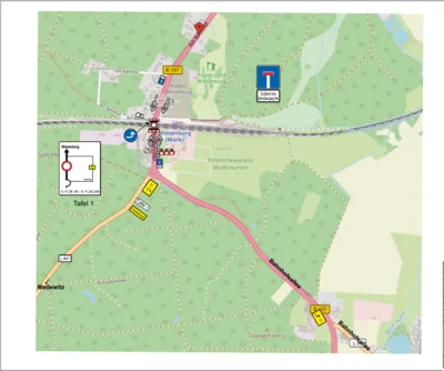 Bahnübergang Wiesenburg wegen Bauarbeiten gesperrt (Bild vergr&ouml;&szlig;ern)