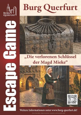 Meldung: Neuigkeiten beim Escape-Game auf der Burg Querfurt