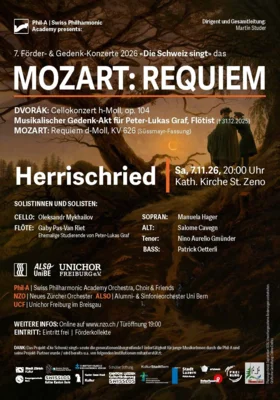 Mozart: Requiem Konzert in der Kirche St. Zeno in Herrischried