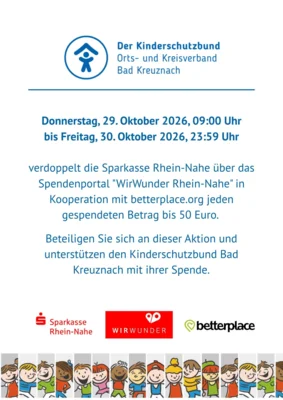 Spenden-Verdoppelungsaktion (Bild vergr&ouml;&szlig;ern)