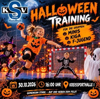 Meldung: Handball-Halloweentraining